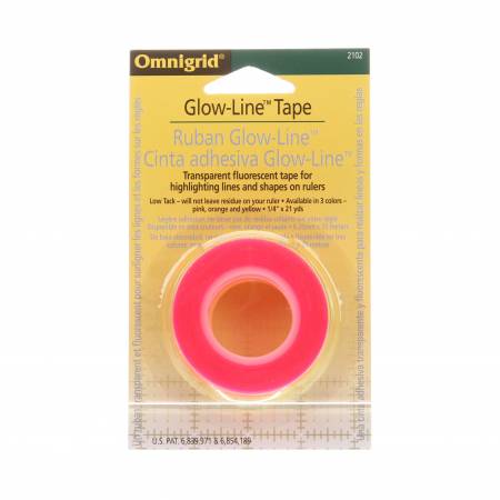 Glow Line Tape 1/4in x 21yd - homesewn