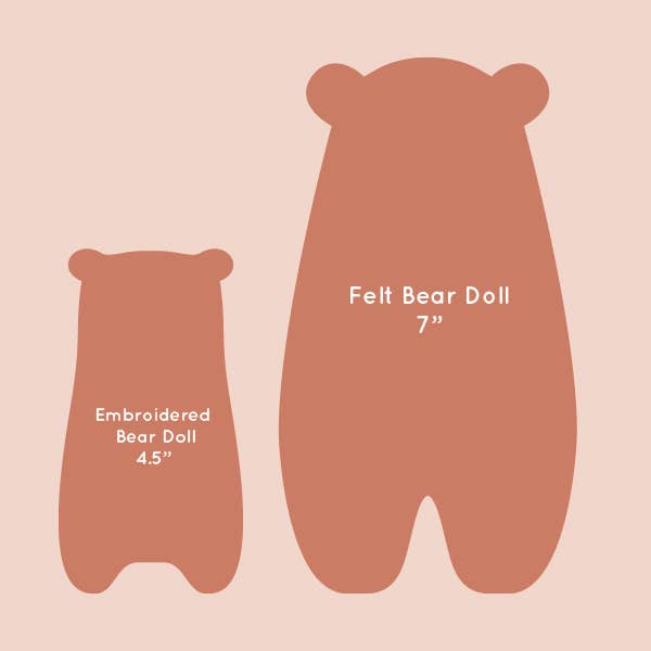 Glowbear Felt Doll Kit - homesewn
