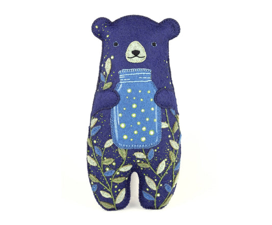 Glowbear Felt Doll Kit - homesewn
