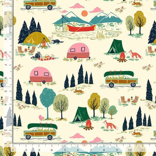 Gone Camping - Multi - Gone Camping - homesewn