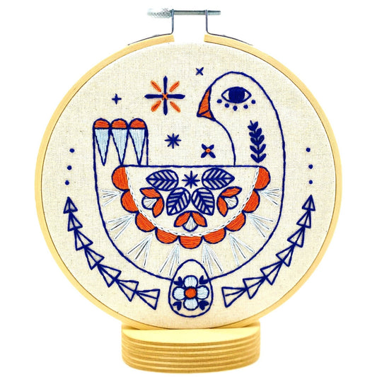 Goose Complete Embroidery Kit - homesewn