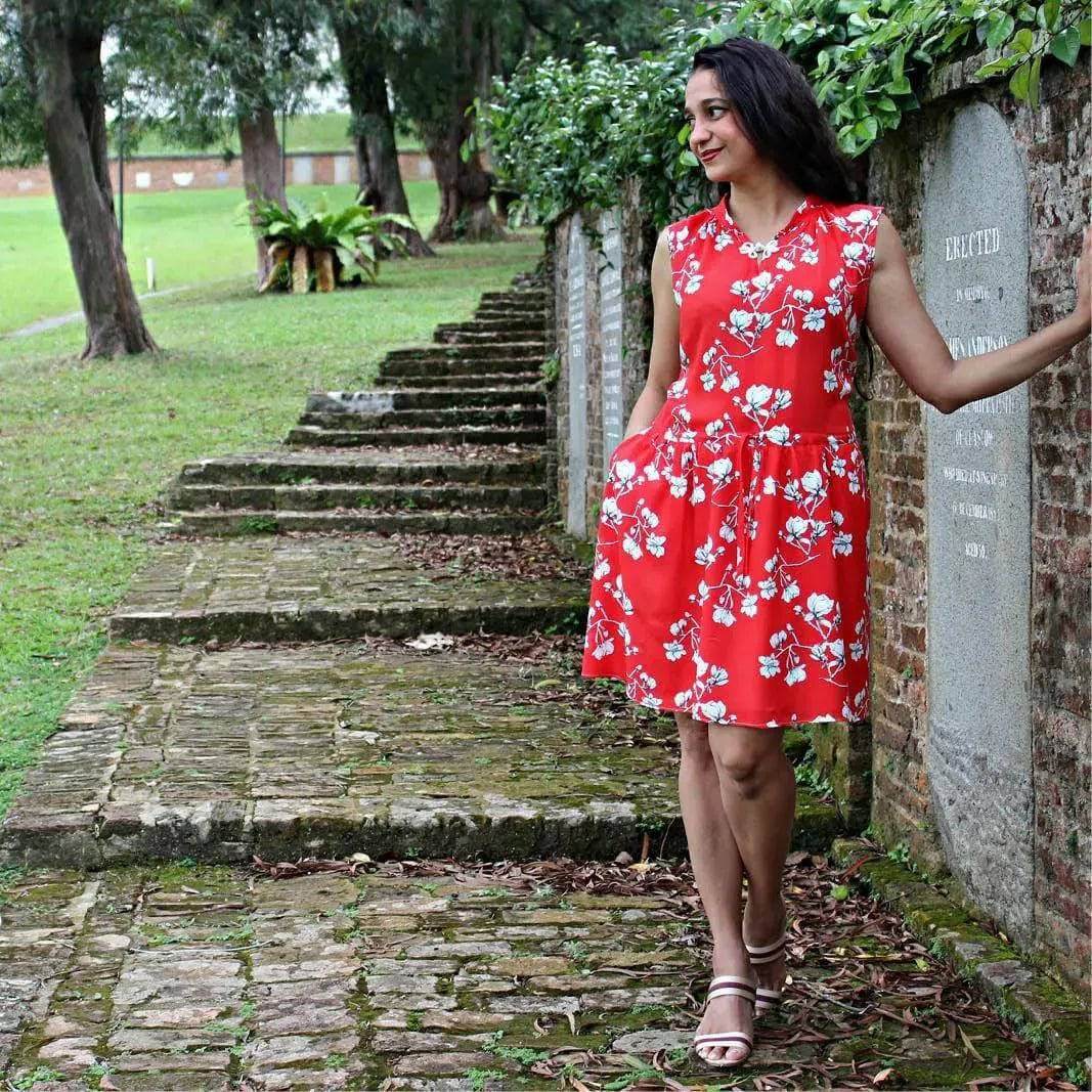 Grace Dress Sewing pattern PDF DOWNLOAD - homesewn