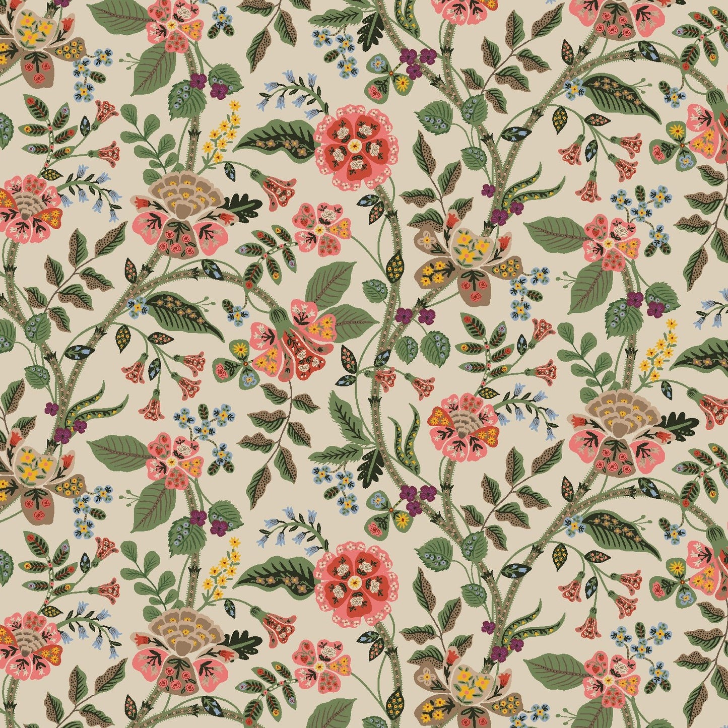 Gracie - Linen - Rifle Paper Co. Fabric - homesewn