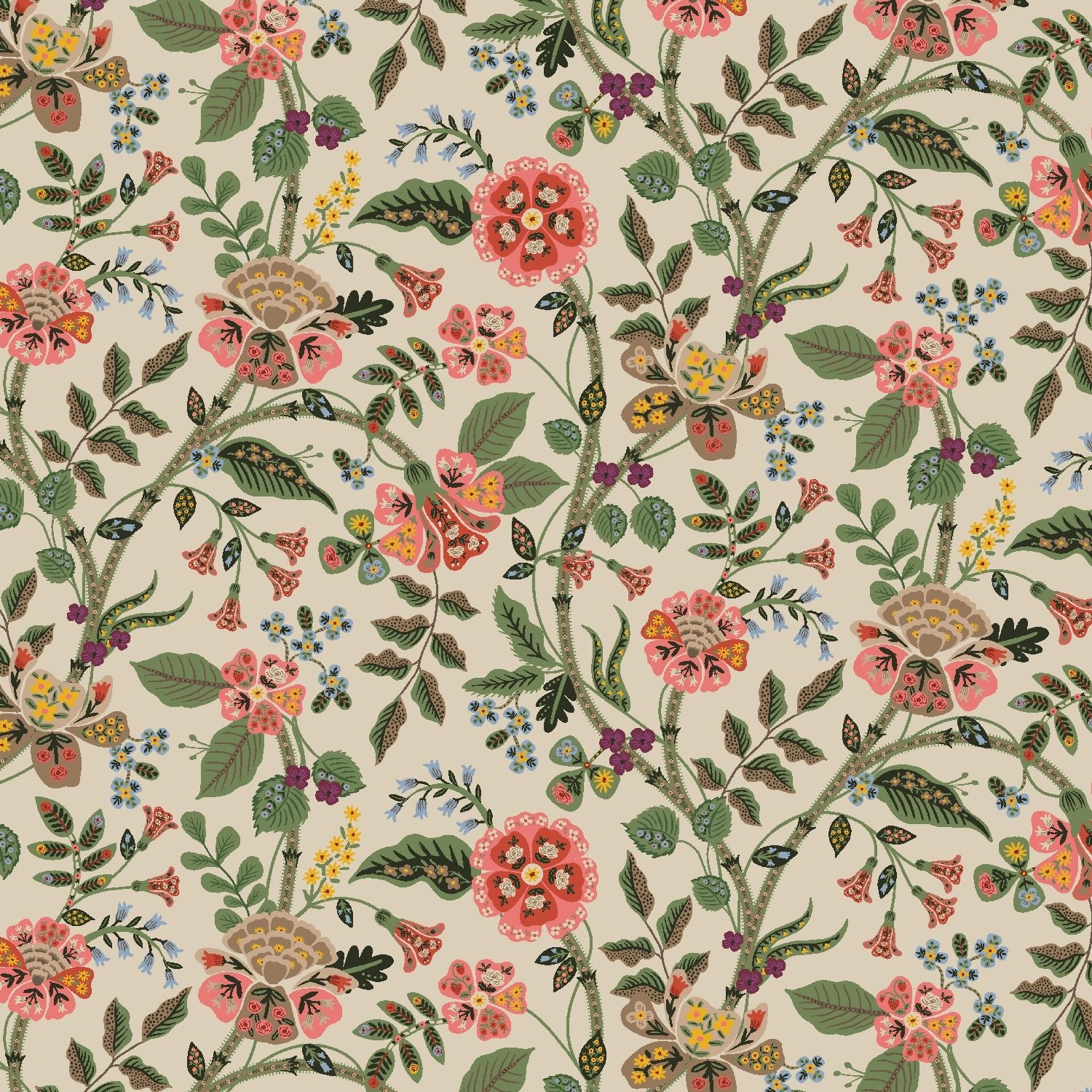 Gracie - Linen - Rifle Paper Co. Fabric - homesewn