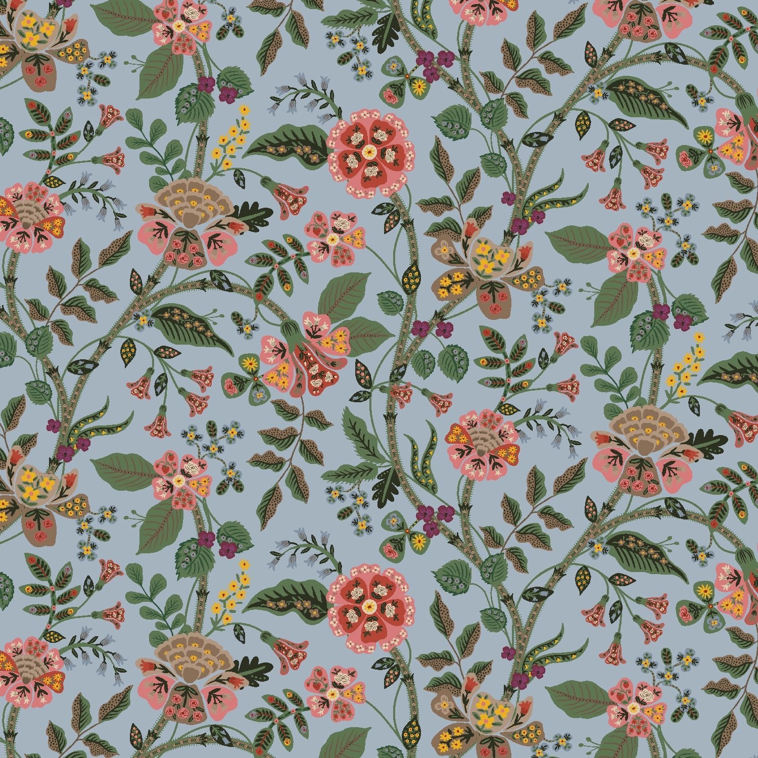 Gracie - Slate - Rifle Paper Co. Fabric - homesewn