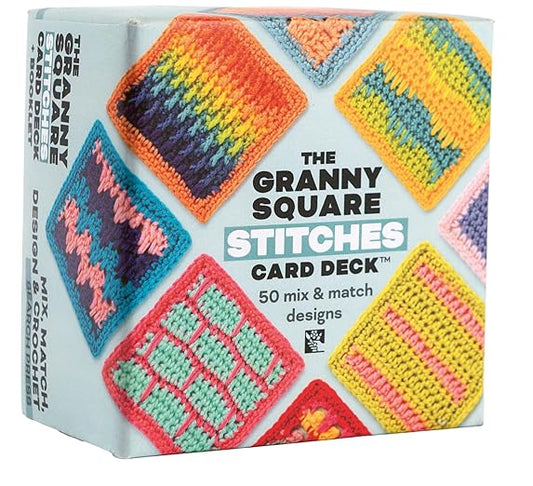 Granny Square Stitch Card Deck - homesewn
