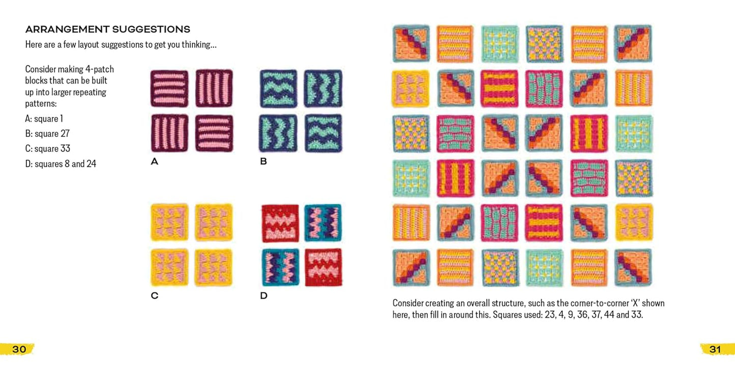 Granny Square Stitch Card Deck - homesewn