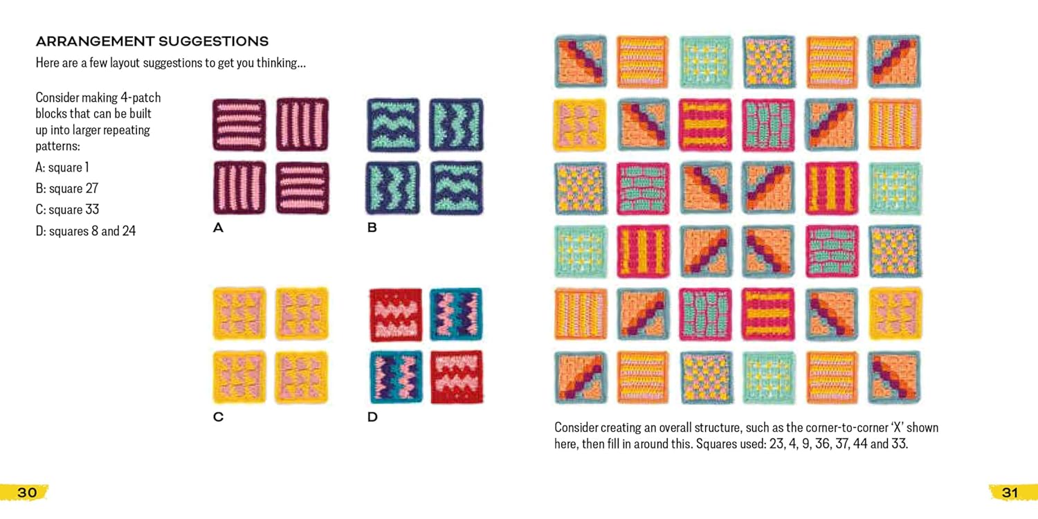 Granny Square Stitch Card Deck - homesewn
