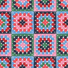 Granny Squares - ORGANIC - AUTUMN WALK - homesewn