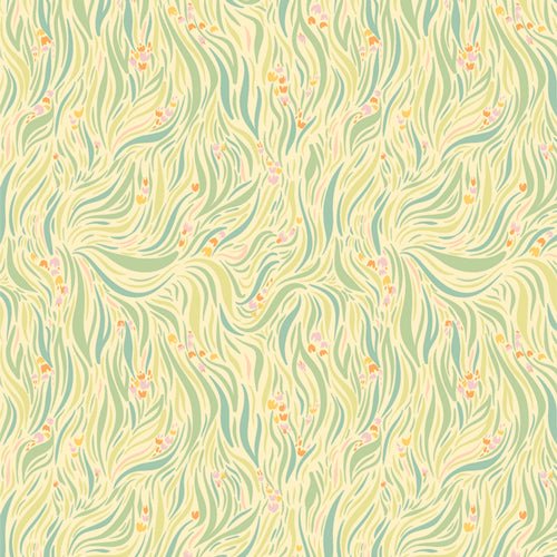 Grassy Meadows Shine - Gardenista - QUILTING COTTON/POPLIN - homesewn
