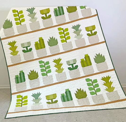 Greenhouse - Printed Quilt Pattern by Elizabeth Hartman - homesewn