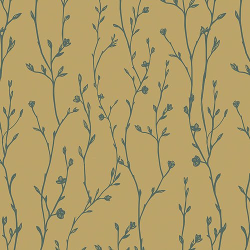 Growing Buds - Shadow - Spring Equinox - homesewn