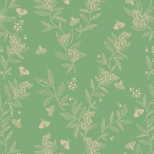 Growing Herbs - Vert - Gardenista - QUILTING COTTON/POPLIN - homesewn
