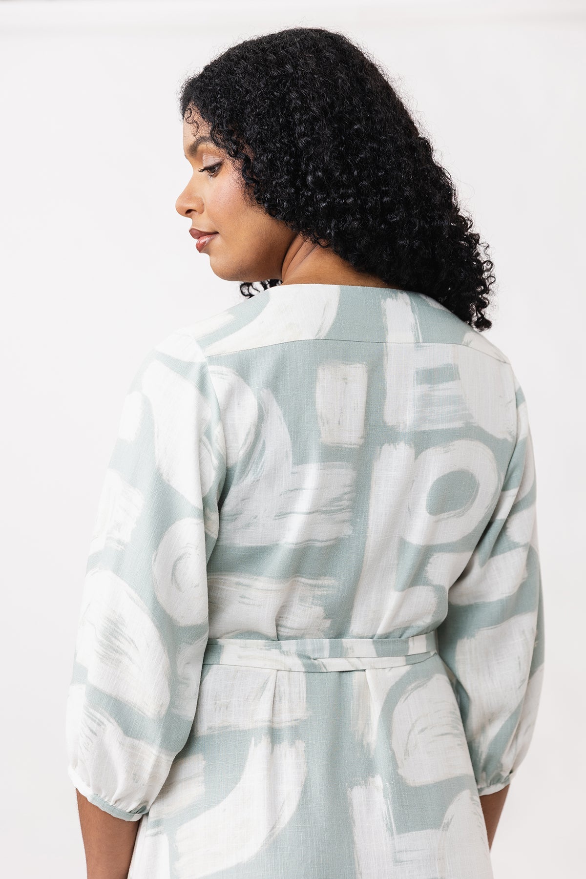 HALI wrap dress - PDF PATTERN - homesewn