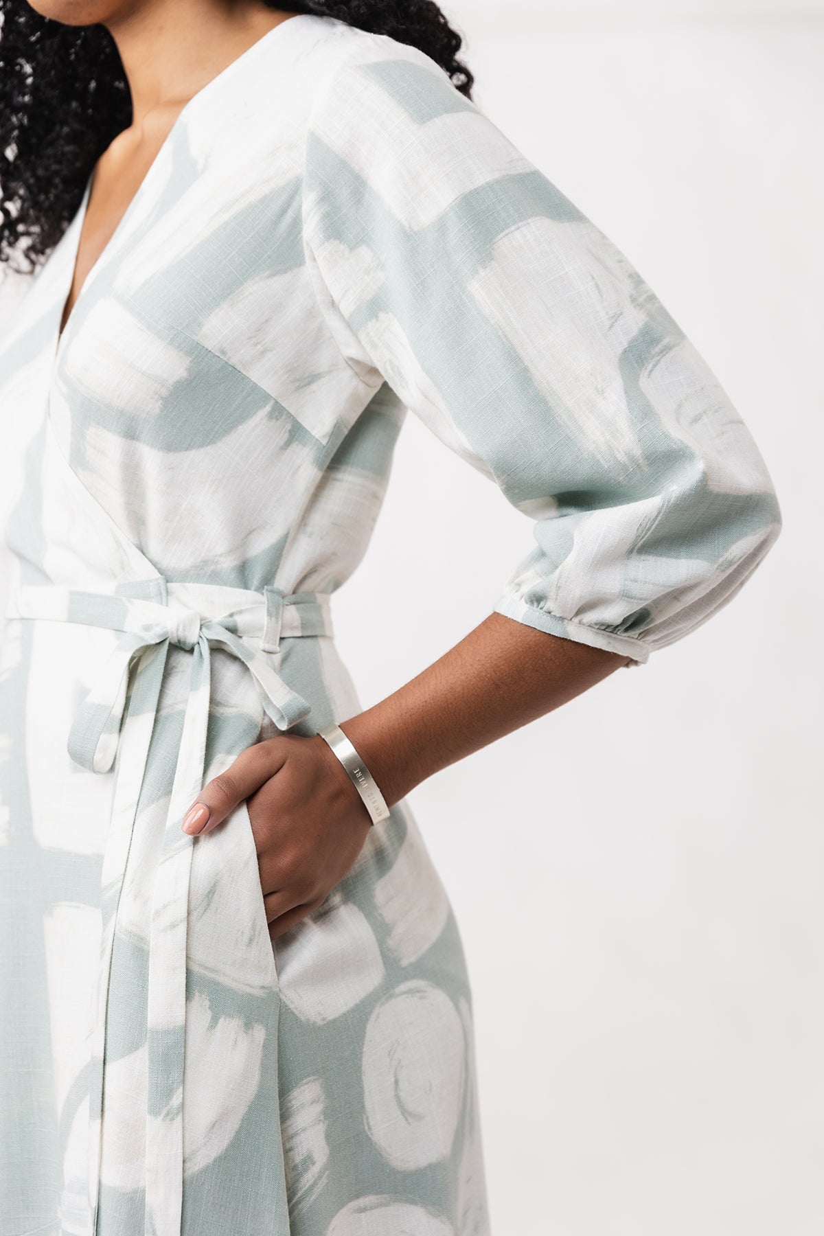 HALI wrap dress - PDF PATTERN - homesewn
