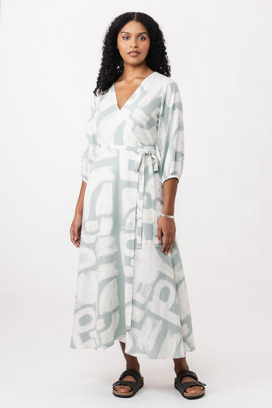 HALI wrap dress - PDF PATTERN - homesewn