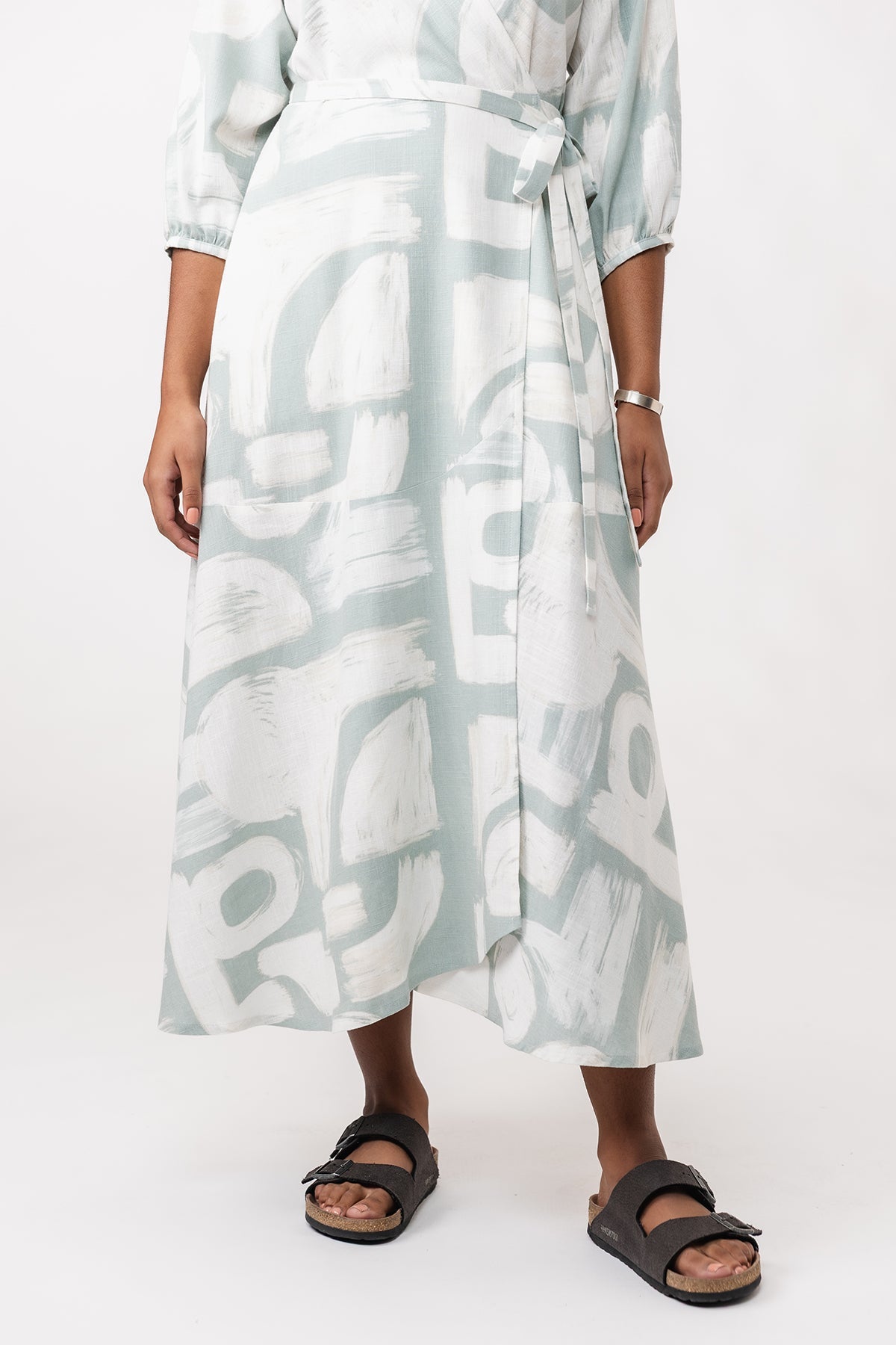 HALI wrap dress - PDF PATTERN - homesewn