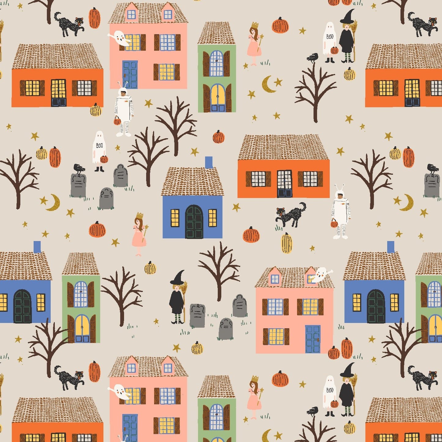 Halloween Night - Rifle Paper Co. Halloween - homesewn
