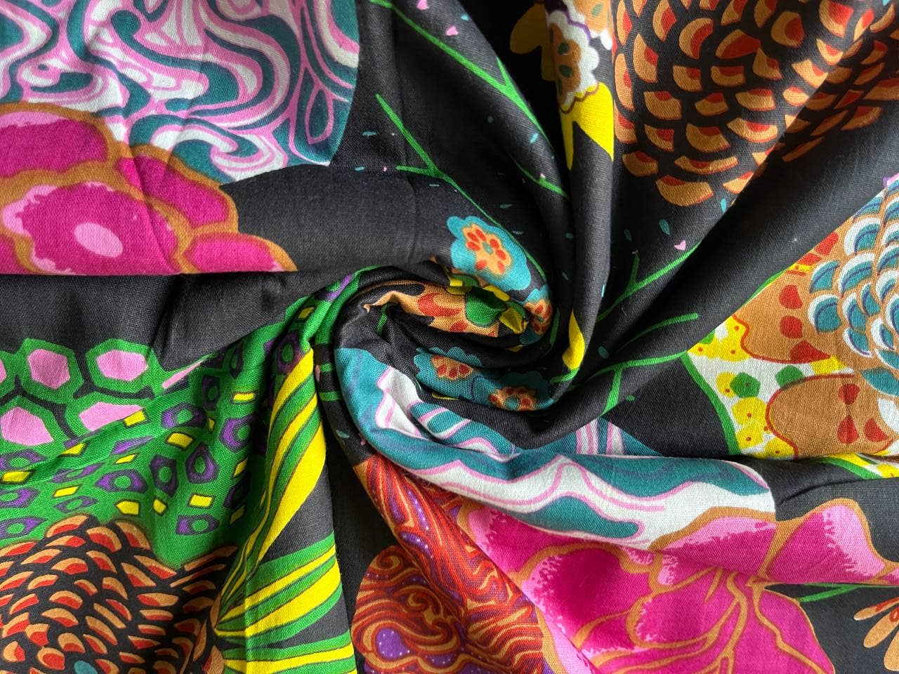 Hand Block Printed Cotton Fabric - homesewn