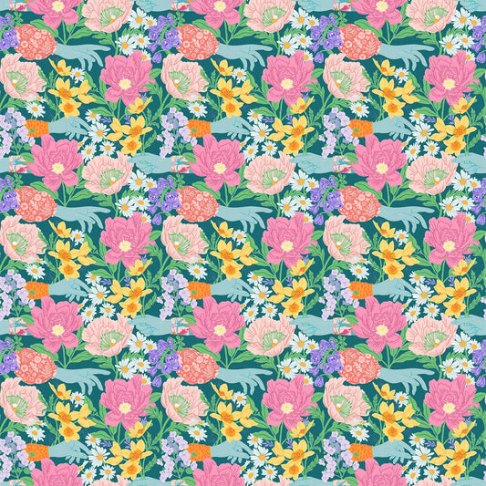 Hand & Floral - Dreamscape - 90562 - 68 - homesewn