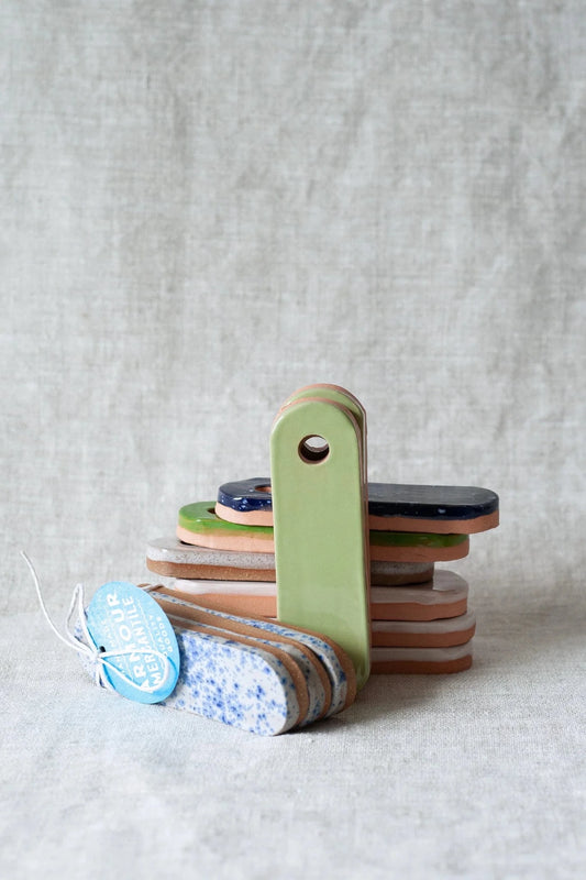 Handmade Ceramic Pattern Weights - Narrow - homesewn