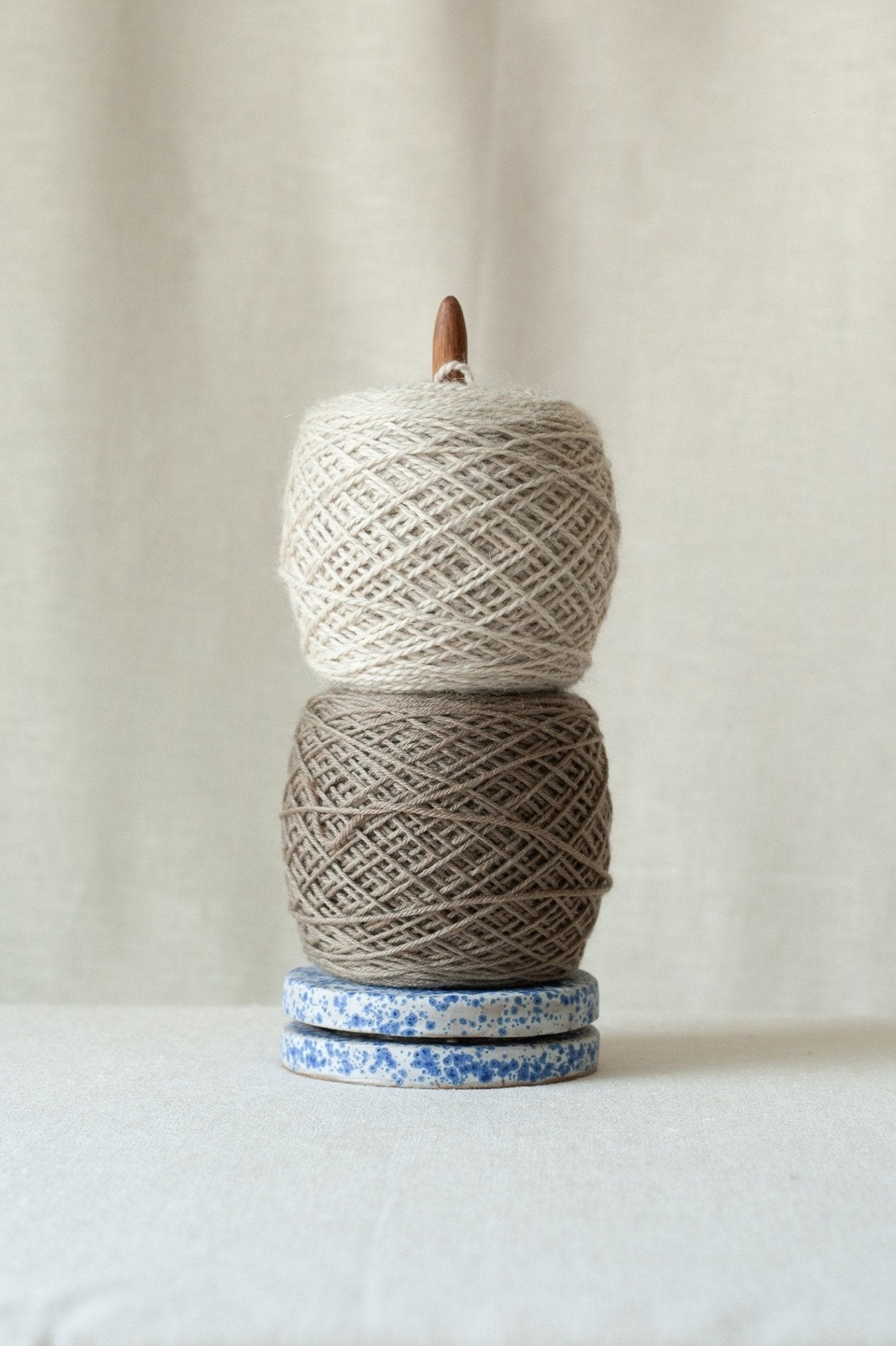 Handmade Ceramic Yarn Spindle - homesewn