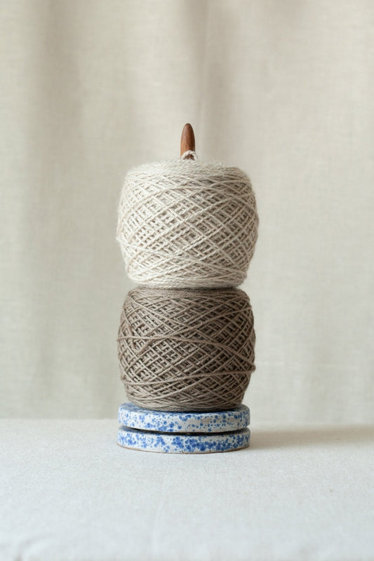 Handmade Ceramic Yarn Spindle - homesewn