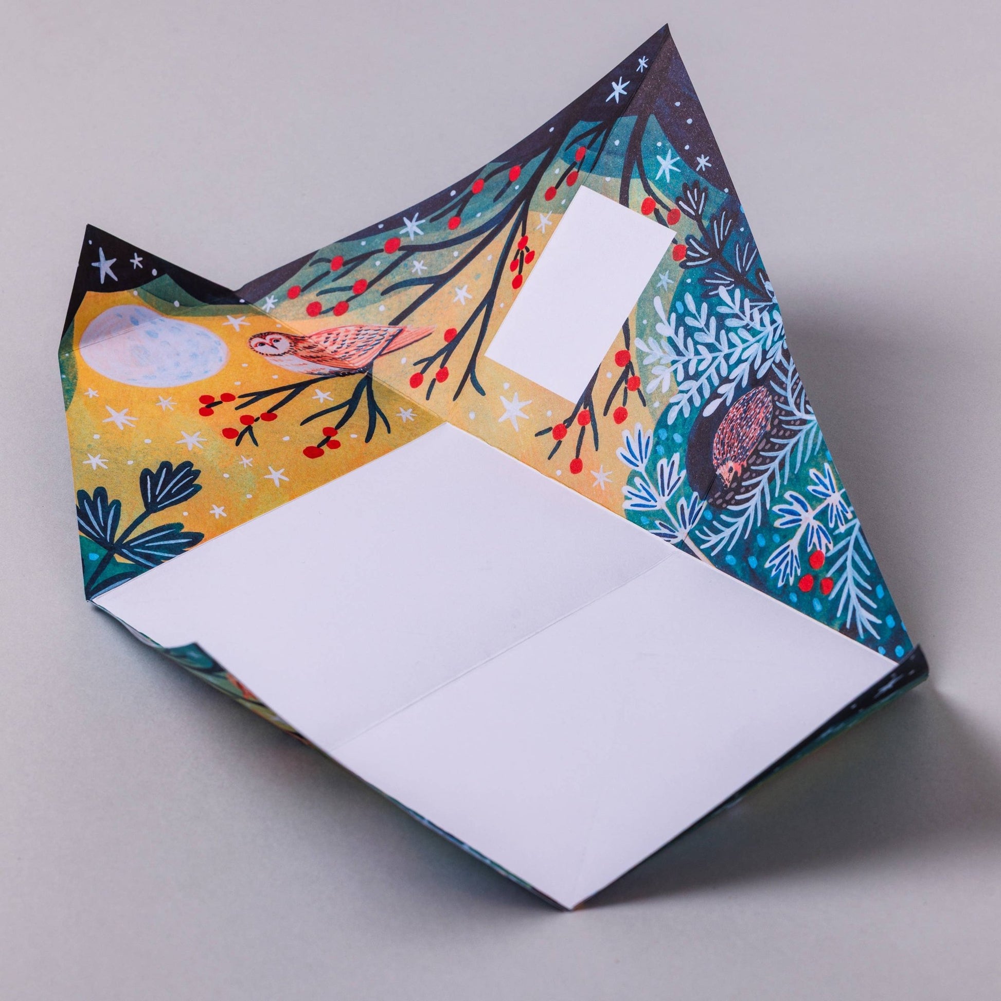 Harvest Moon Pigeon, Folding Holiday Letter Pack, Pack of 6 - homesewn