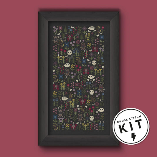 Haunted Garden Cross Stitch Kit - homesewn