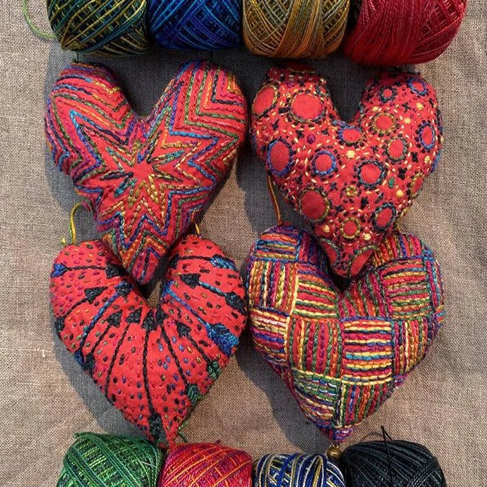 Heart Ornament Project - homesewn