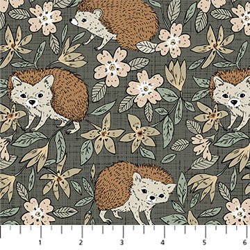 Hedgehogs - Green - Grasslands - homesewn