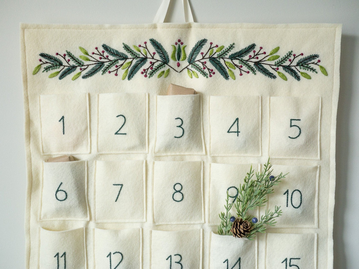 Heirloom Advent Embroidery Kit - homesewn