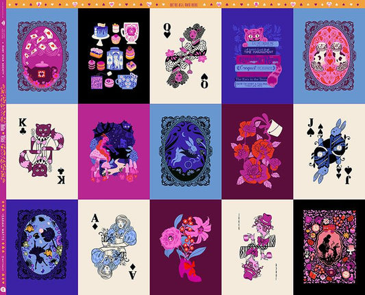 Hello Alice - One Yard Panel - Ruby Star Society QUILTING COTTON/POPLIN - homesewn