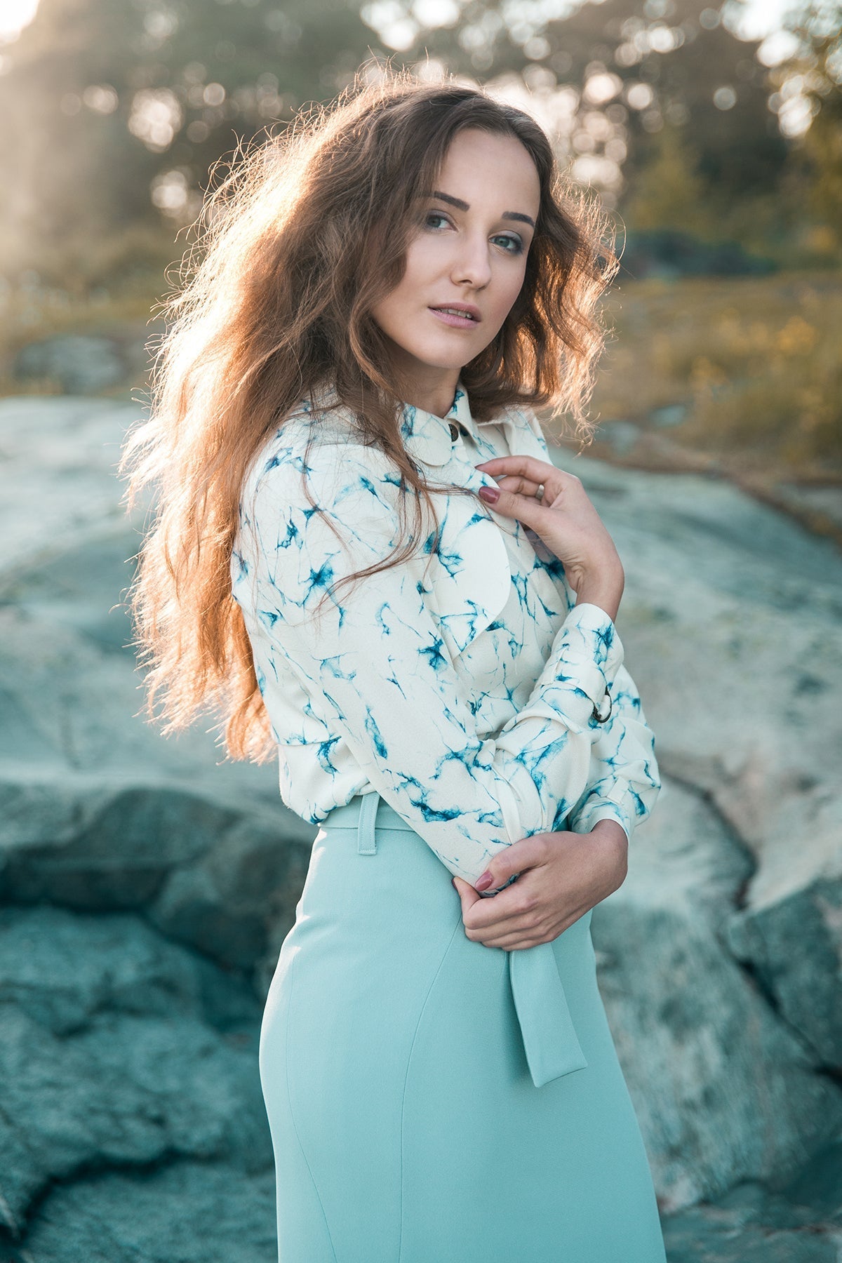 HELMI trench blouse & tunic dress - PDF PATTERN - homesewn