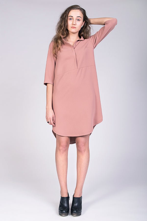 HELMI trench blouse & tunic dress - PDF PATTERN - homesewn