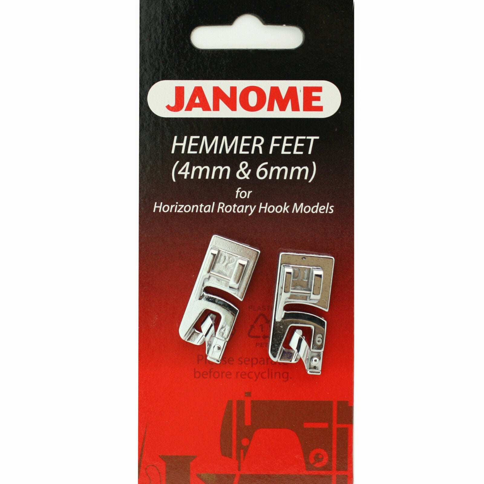 Hemmer FooT Set 4mm & 6mm BP - 1 - homesewn
