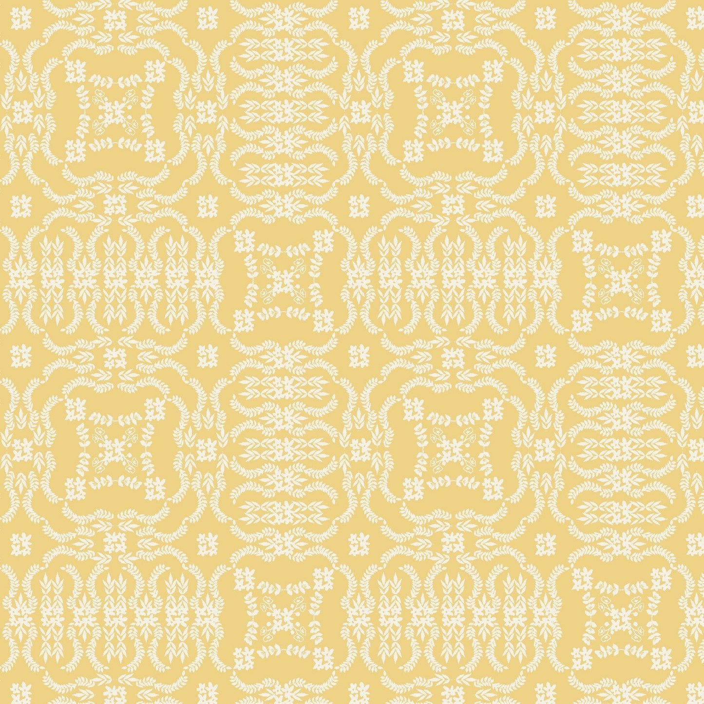 Heritage - Butter - Gracie Rifle Paper Co. Fabric - homesewn