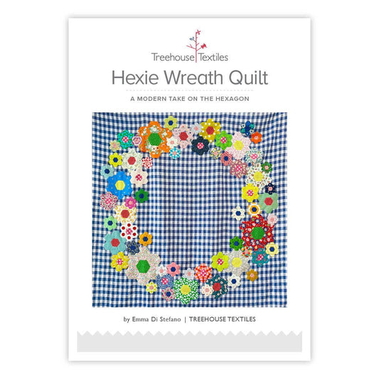 Hexie Wreath Quilt - homesewn