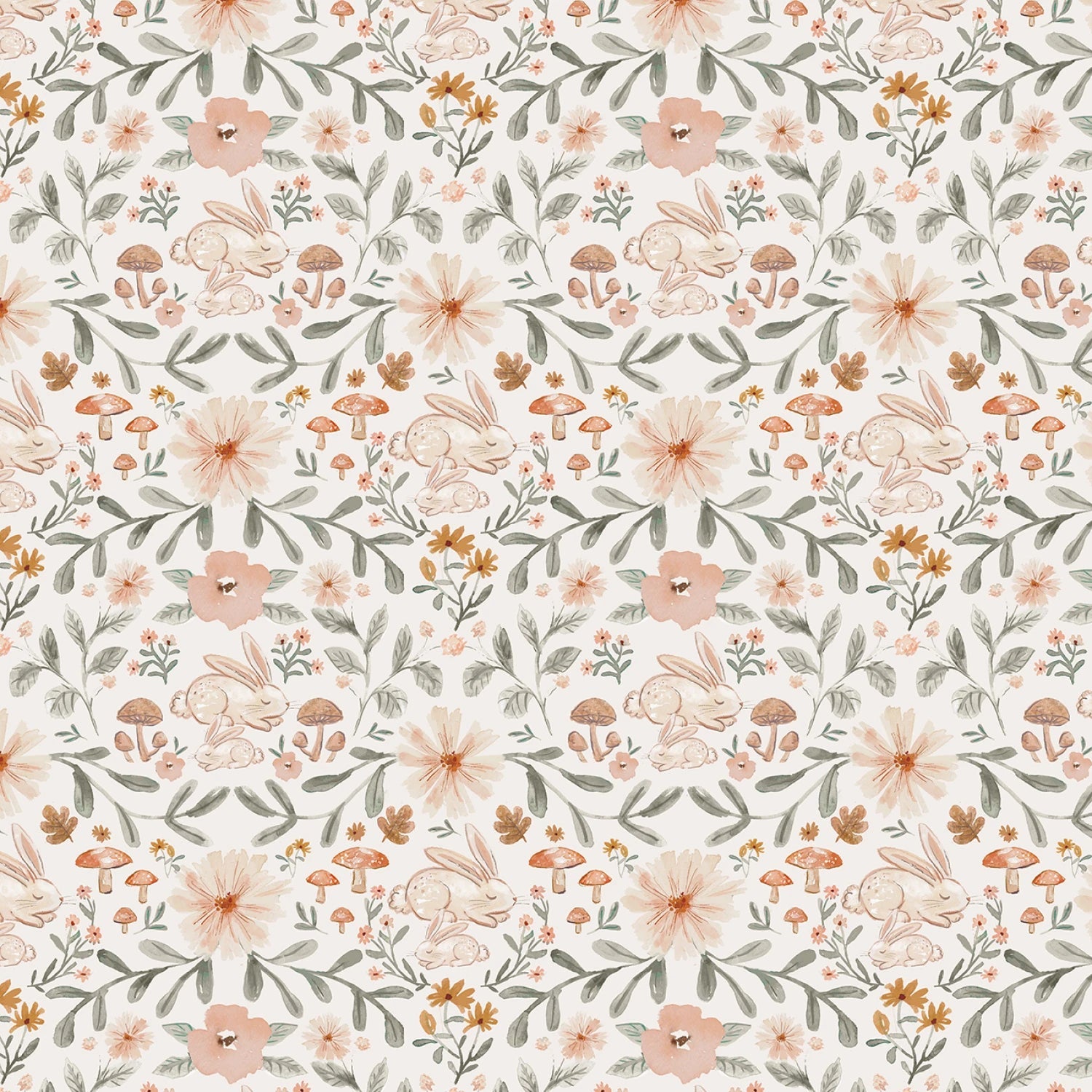 Hibernating Bunny - Willow - QUILTING COTTON/POPLIN - homesewn