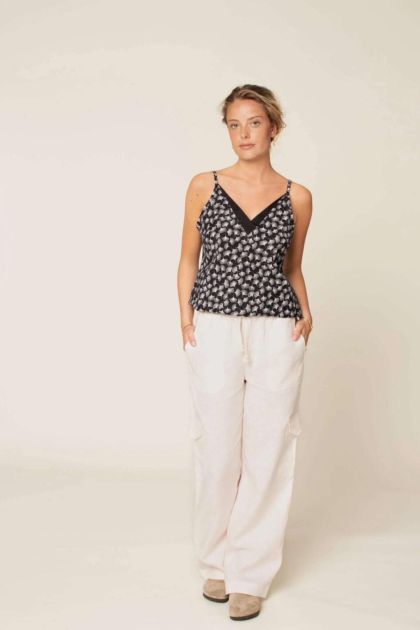 High Waist Pants Sewing Pattern PDF DOWNLOAD - homesewn