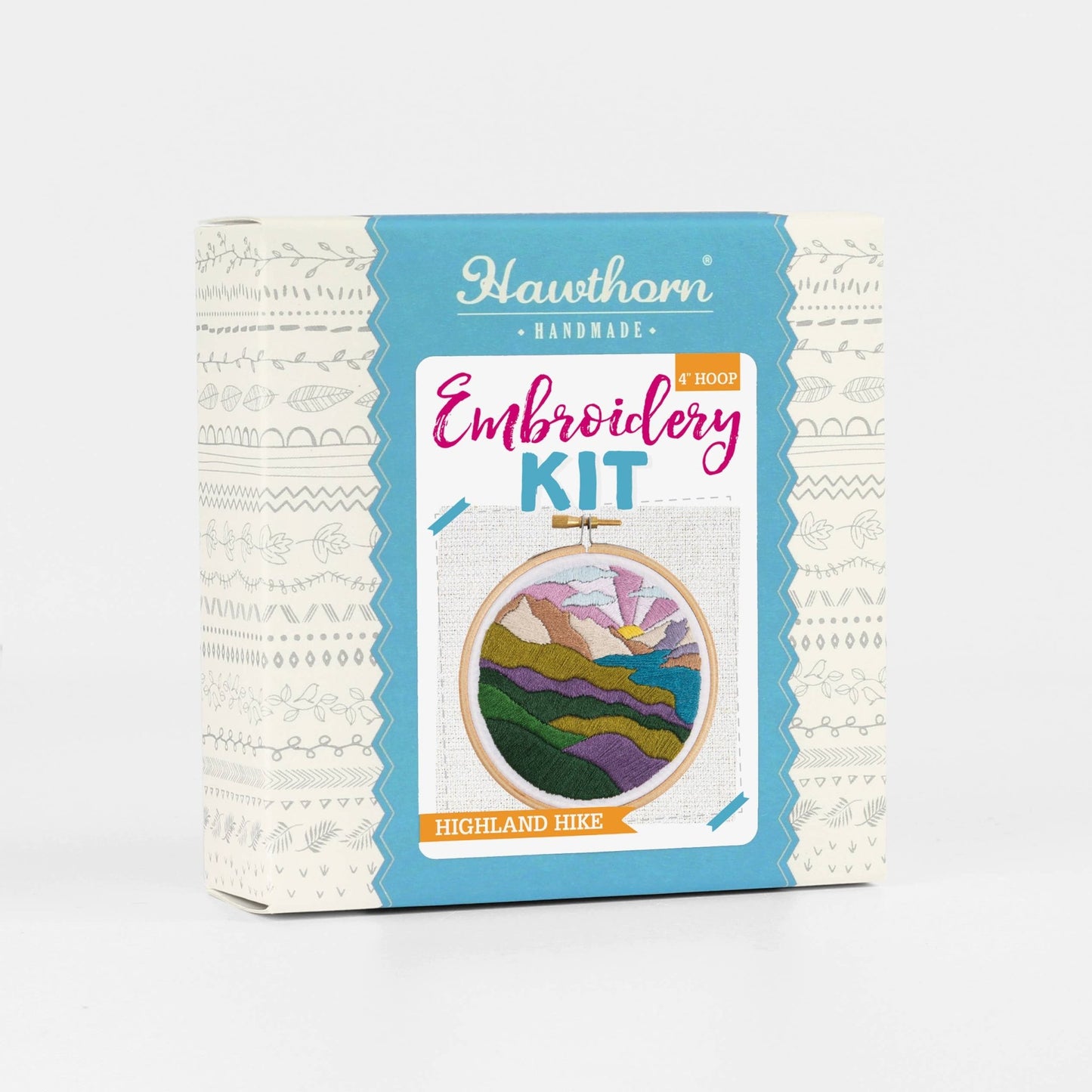 Highland Hike Mini Embroidery Kit - homesewn