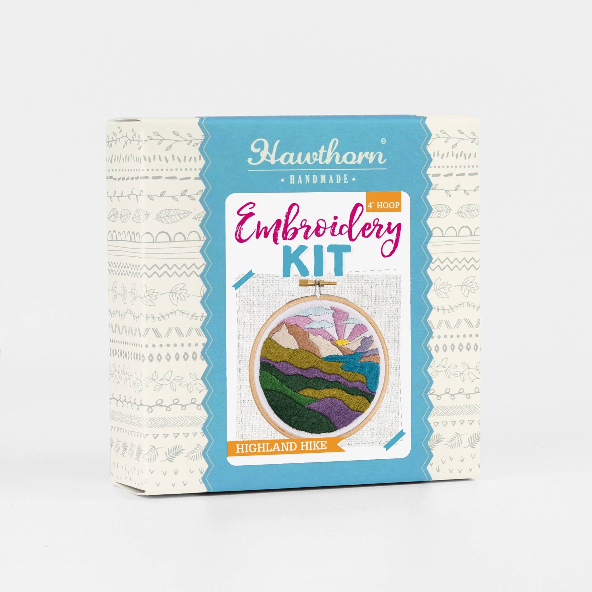 Highland Hike Mini Embroidery Kit - homesewn