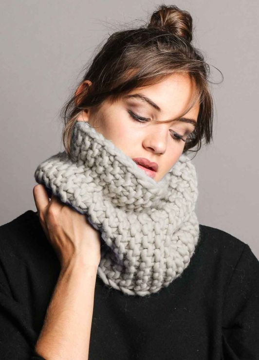 Himba Snood Knitting Kit - homesewn