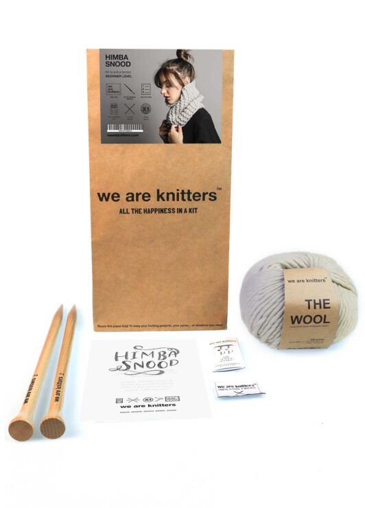Himba Snood Knitting Kit - homesewn