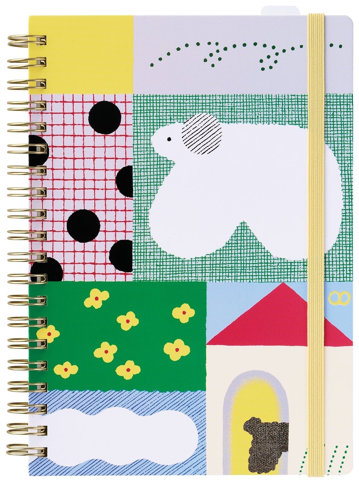 Hitotoki Ringed Comic Sized Notebook - homesewn