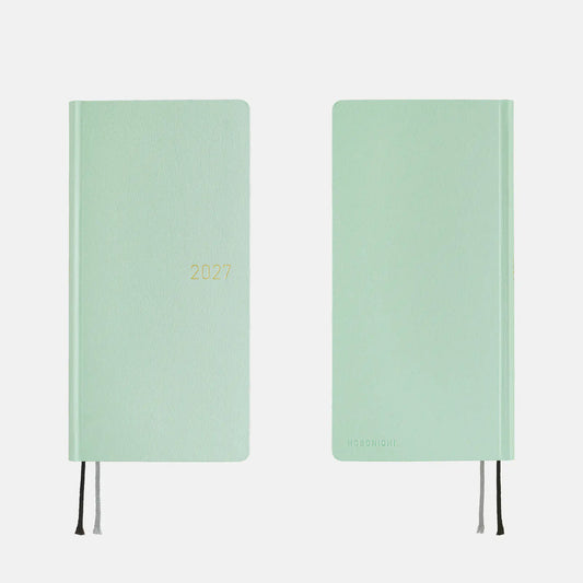 ON THE WAY! Hobonichi Techo 2027 Weeks Paper Series: Jade