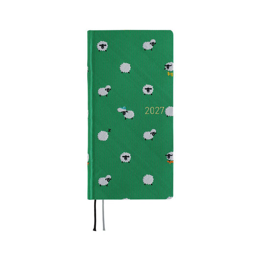 ON THE WAY! Hobonichi Techo 2027 Weeks Bow & Tie: Sheep Sheep Sheep