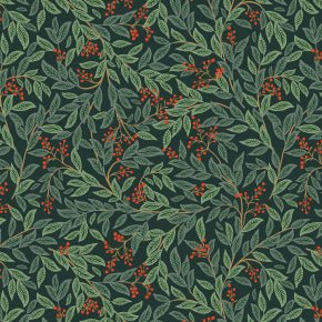 Holiday Classics - Willowberry - Evergreen Fabric - homesewn