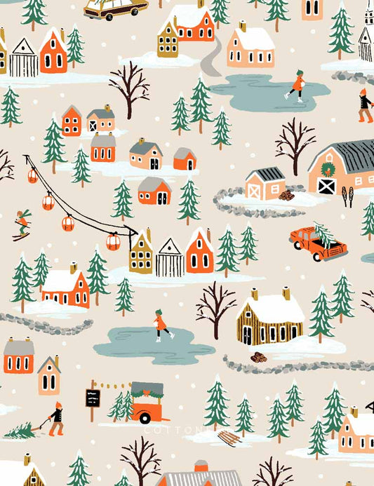 Holiday Village - Cream - Rifle Paper Co. Holiday Classics