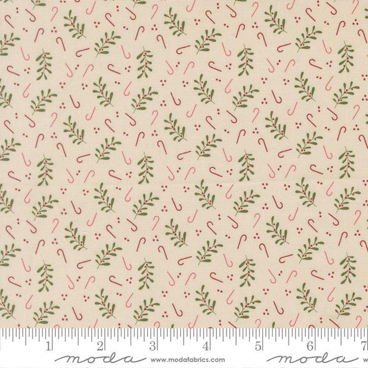 Holly Candy - Sugar - Gingerbread Lane QUILTING COTTON/POPLIN - homesewn